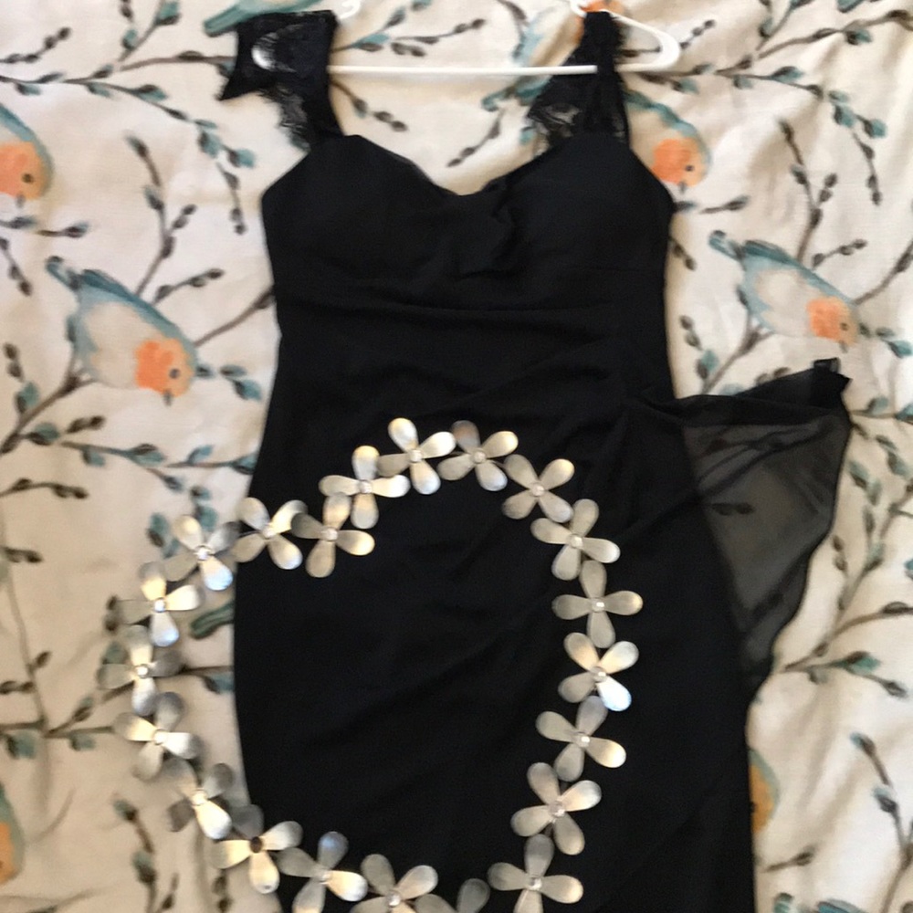 Sexy black dress